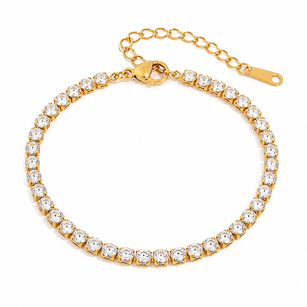 Tennisarmband Gold