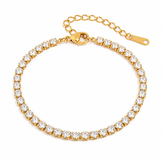 Tennisarmband Gold